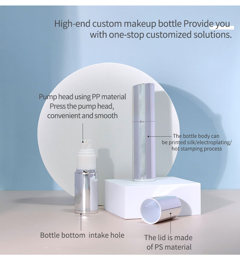 15ml 30ml Luxury Room Spray Bottles , Cream Jars Cosmetic Packaging