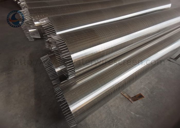 Corrosion Resistant Water Wire Screen Pipe 1m-6m Length