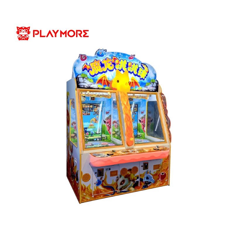 Bouncing Ball Kids Coin Operated Game Machine Bounce Fireball W1600*D1095*H2240MM