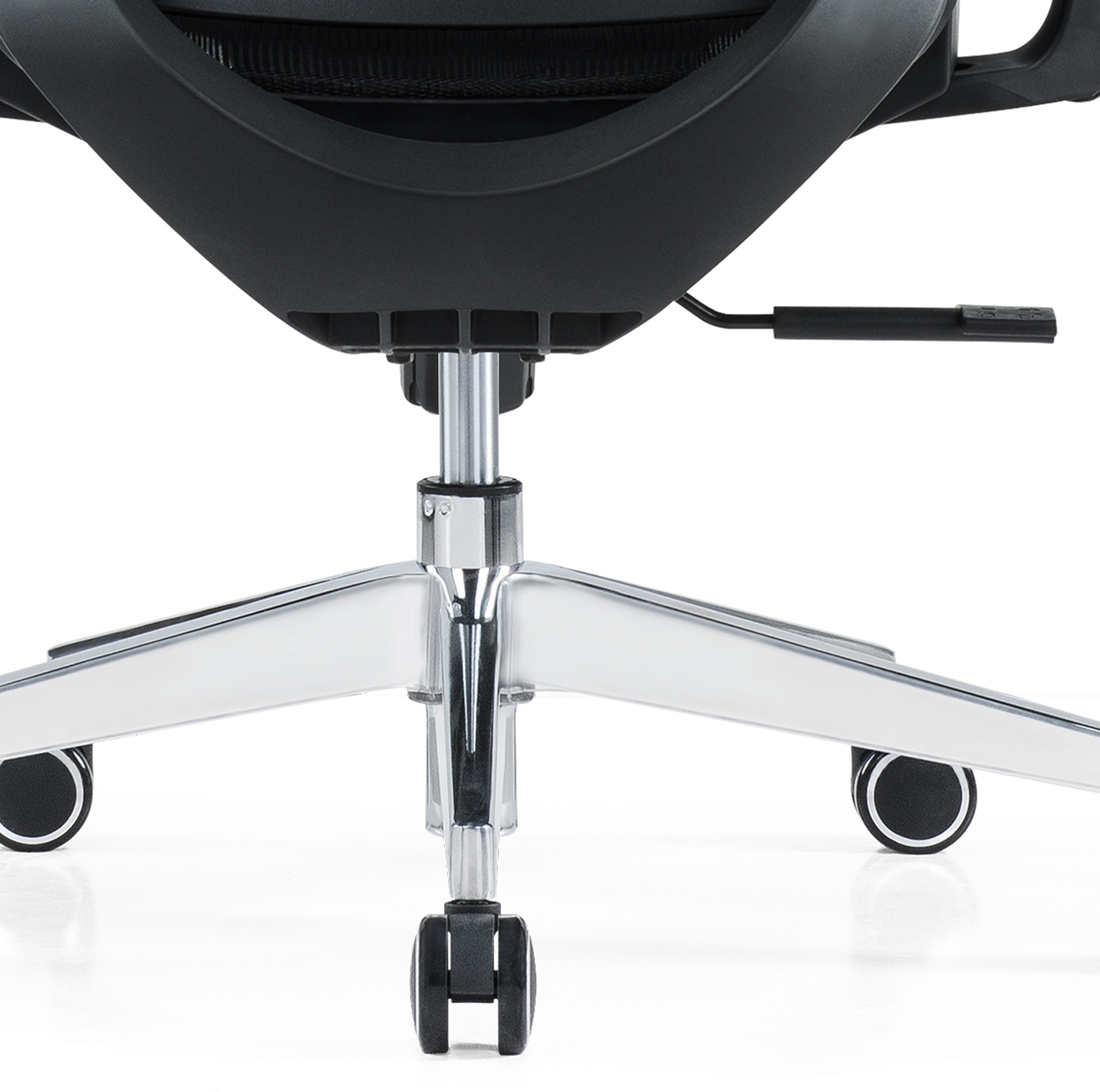 Black Full Mesh Furniture Lumbar Support Massage Modern Wholesale Armrest Comfort Fabric Ergonomic Office Chair