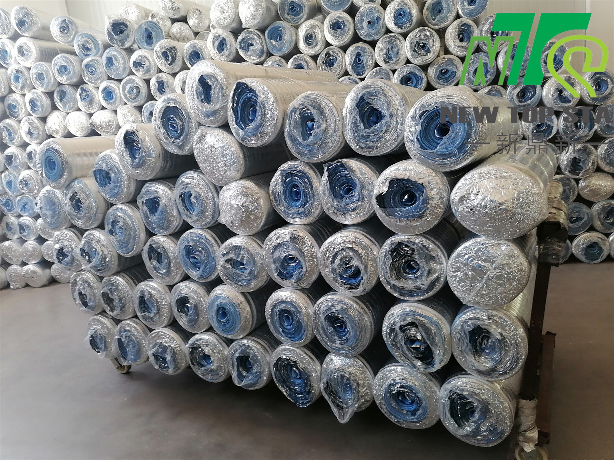 EPE Noise Block Underlayment Foam 3mm High Density Silver Laminate Underlay