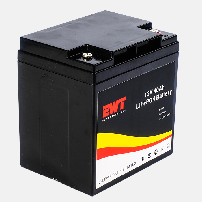12.8V 40Ah Lithium Iron Phosphate Battery Pack Golf Carts Storage 12V LiFePO4 LFP IFR26650 Lithium battery