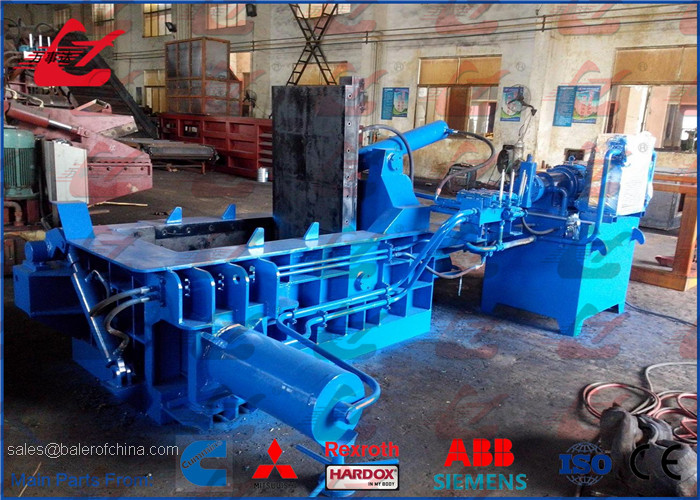 Y83-125 Model 18.5kW Aluminum Profiles Light sheet Hydraulic Metal Baler Press High Capacity