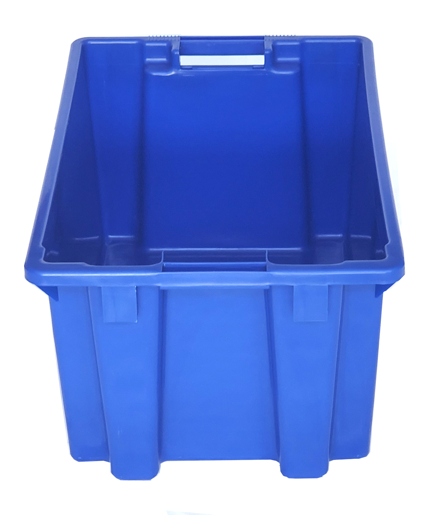 Freely Plastic Moving Box Containers Crate Soda Stackable Plastic Crate 23.6x15.7x11.8 Inch