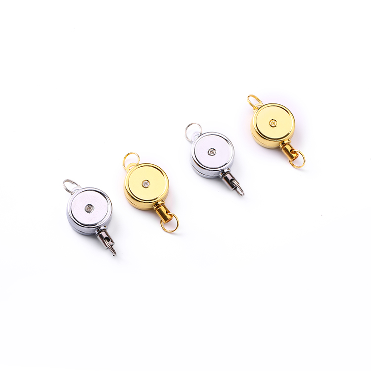 Deyi PVC Coin Keychain Badge Reel