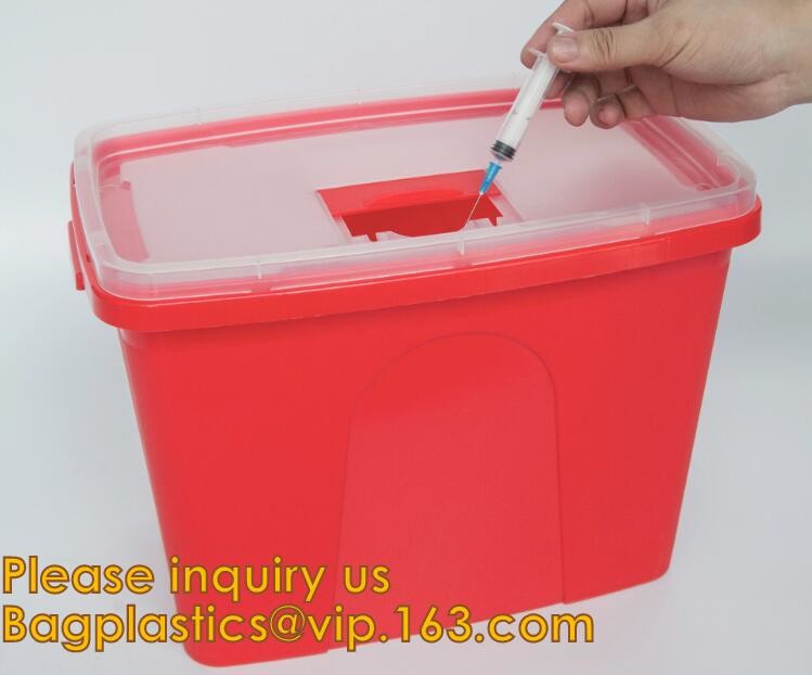 Disposal sharp container for store and dispose of medical waste,Cheap Disposable Plastic Medical Sharp Safe Container 1L