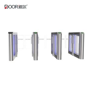 QR Code IP42 SS316 Face Recognition Turnstile Speed Gate