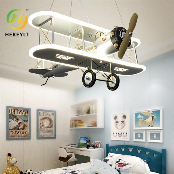Creative LED Children'S Airplane Light Boy Bedroom Room Personality Smart