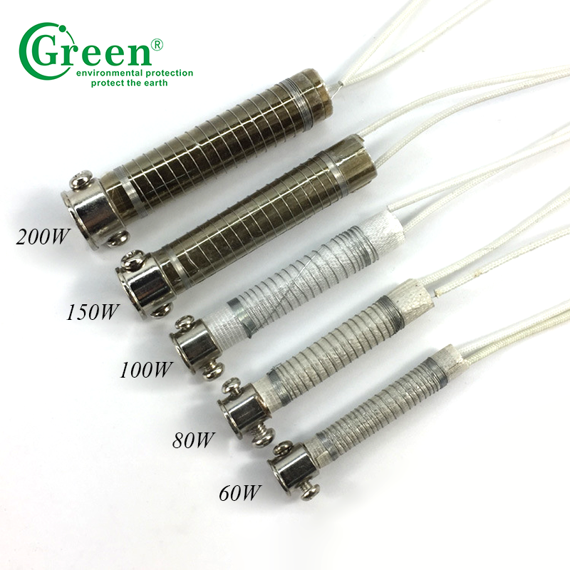 Wooden Handle Electric Soldering Iron , 200W Temperature Controlled Soldering Iron