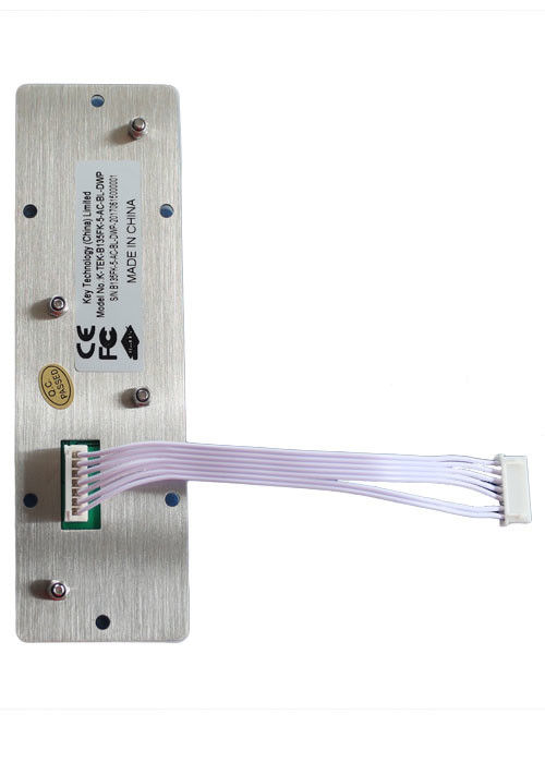 Vandal Proof Panel Mount Keypad , Industrial Matrix Function Keypad 5 Keys