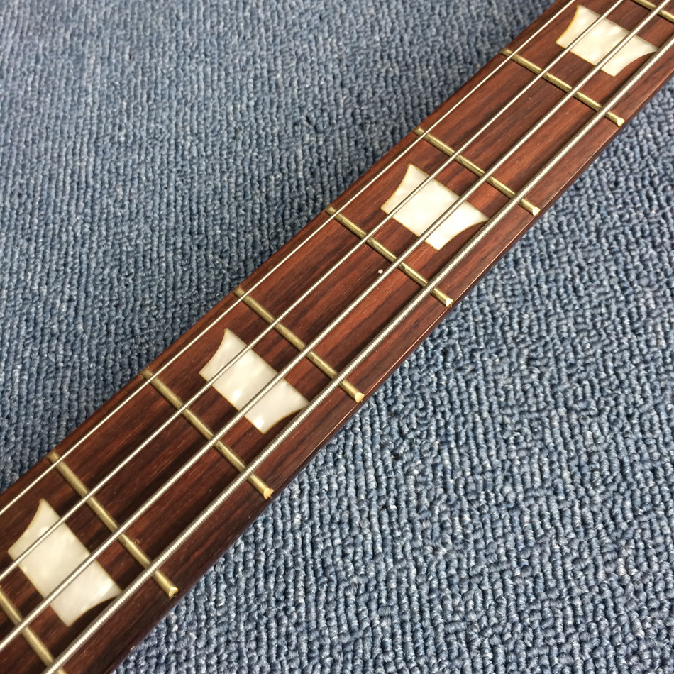 New style high quality custom 4 string bass guitar, Rosewood fingerboard