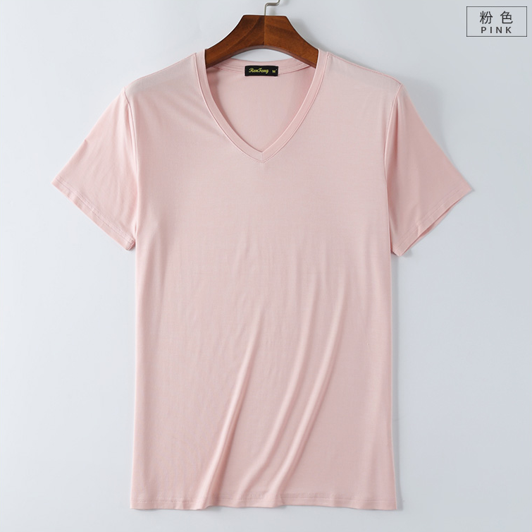 Sports Style Organic Bamboo T Shirt For Male OEM Service Multi Color