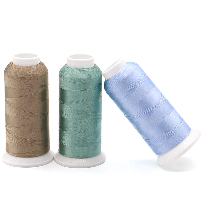 Low Shrinkage 100% Polyester Thread for Embroidery Machine 5000 Yard 120D/2 720 Colors