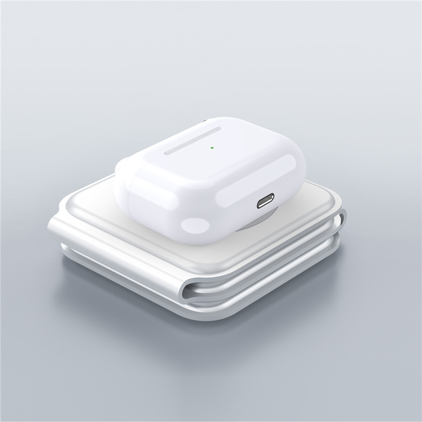 Mobile Phone Watch Magnetic Wireless Charger QC3.0 15W For Apple Iphone12
