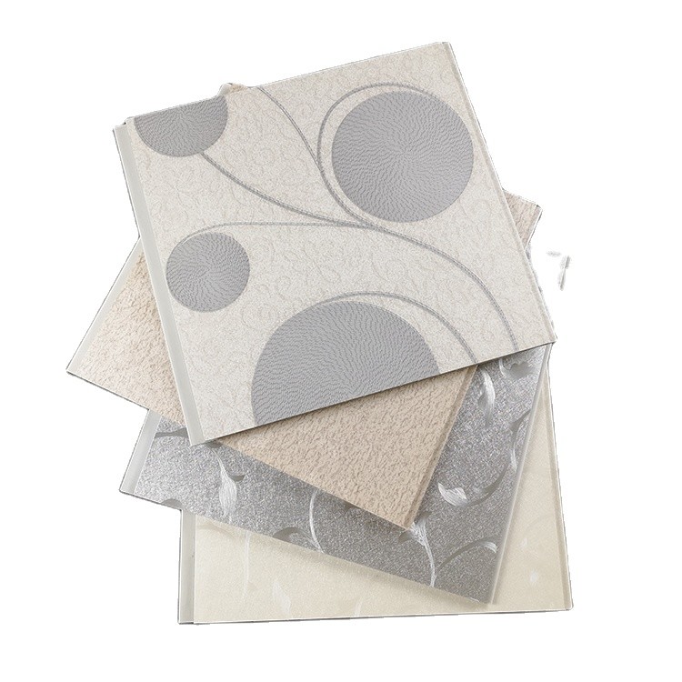 Easy Install Walls Cornetto PVC Panels For Home Decoration Moisture Proof