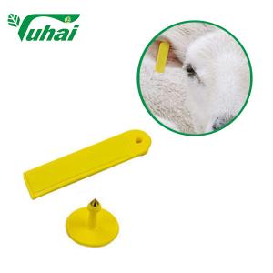  TPU Rfid Livestock Tags Cattle Sheep Ear Tag Animal Tagger With Laser Printing Manufactures