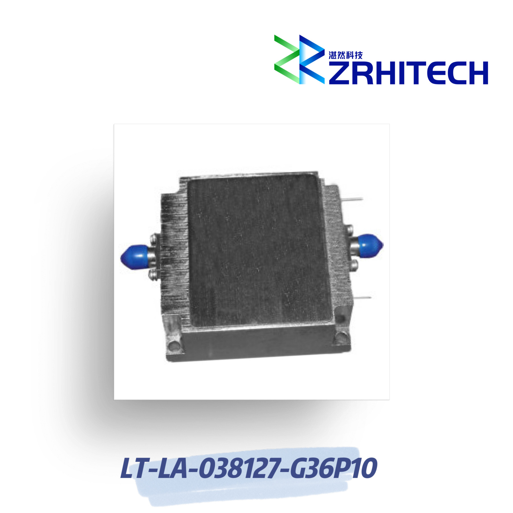  3.8 to 12.75 GHz 10dBm Low Noise Amplifier with 36 dB Small Signal Gain Manufactures