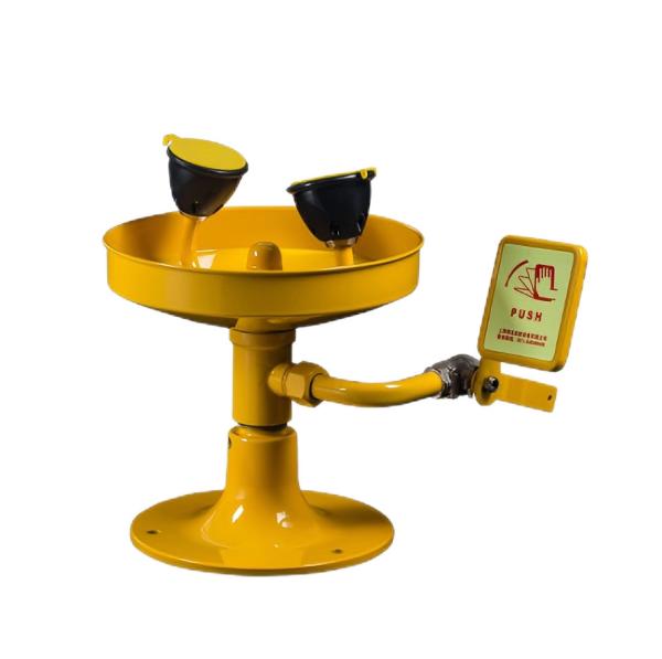 Quality BH35-1011 Yellow Safety Eyewash Station Wall Mounted / Countertop Eyewash for sale