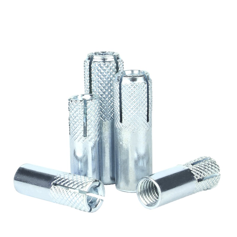 Automotive Industry Internal Wall plug Carbon steel top explosion flat explosion British screw ZINC