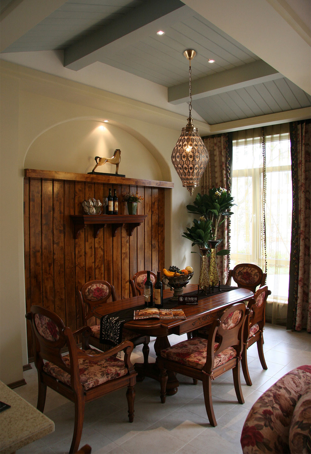 Metal Hollow Hanging Light Morocco Exotic Pendant Light for Turkish Southeast Asia Cloth Shop Light(WH-DC-20)