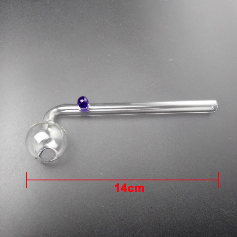 Various Colored Scientific Glass Smoking Pipe Multi Design OEM/ODM Available