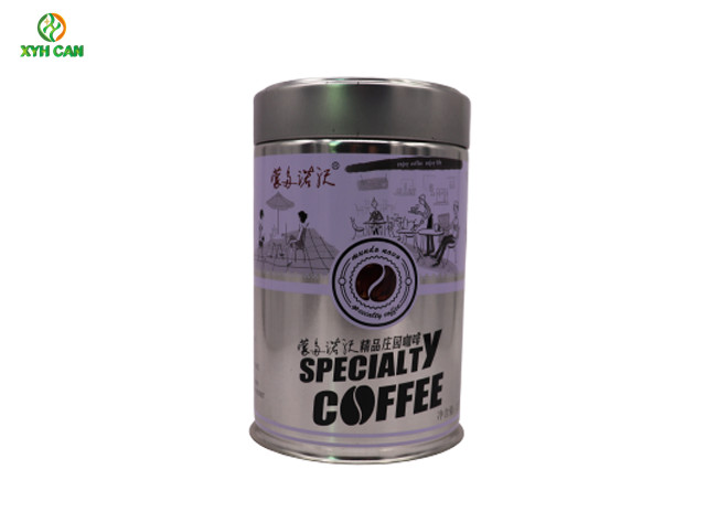 Coffee Tin Can Size 200-600g New Design For Coffee Powder Coffee Bean Packaging