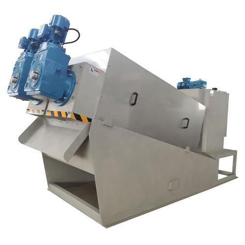 Energy Saving Paper Mill Waste Sludge Screw Press Environmental Machinery 3580mm