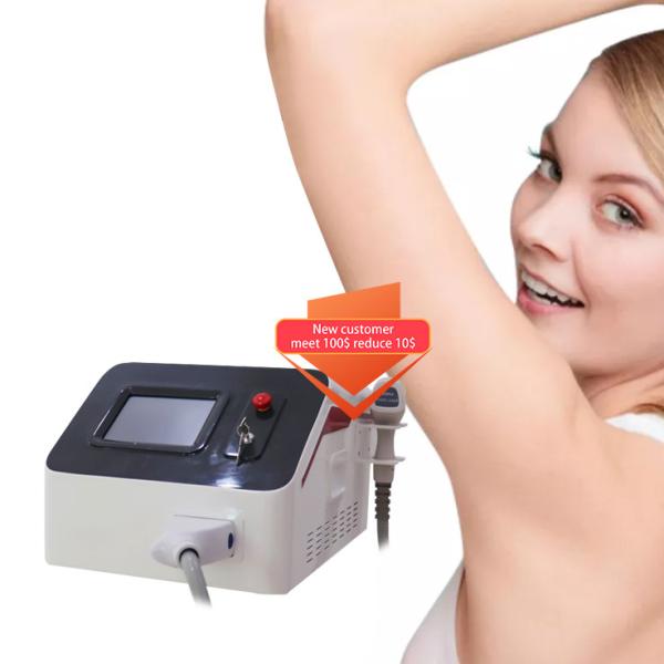Portable 808nm laser diodo machine professional 808 diode laser hair removal