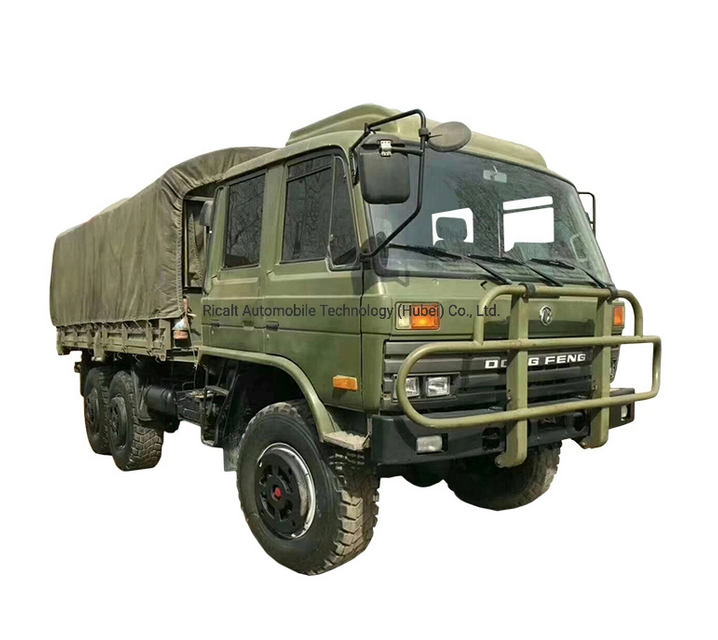 Off-Road Ready 2022 Dongfeng 4x4 6x6 Diesel Tarpaulin Truck with Single and Double Row