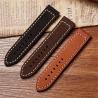 Buy cheap Watch belt watch fashion bracelet strap wristband brown light brown black20mm from wholesalers