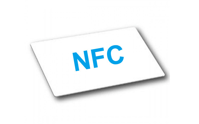 0.8-0.84mm Thick RFID NFC Smart Cards Paper Security Card For Public Transport