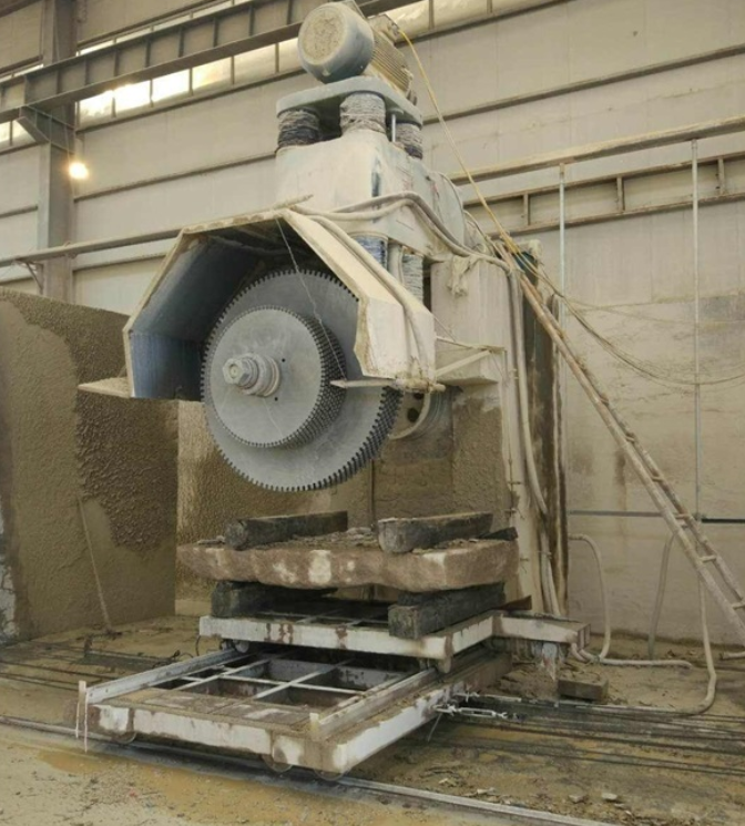Hydraulic Single Arm Multi Blade Block Cutter Machine with Four Pillar Structure