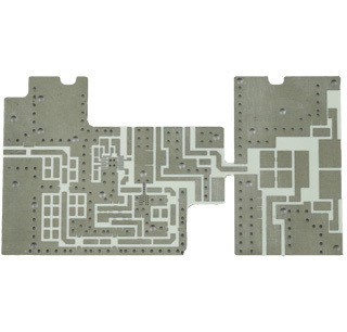  2 Layer Taconic PCB High Frequency Board with Edge Plating Manufactures