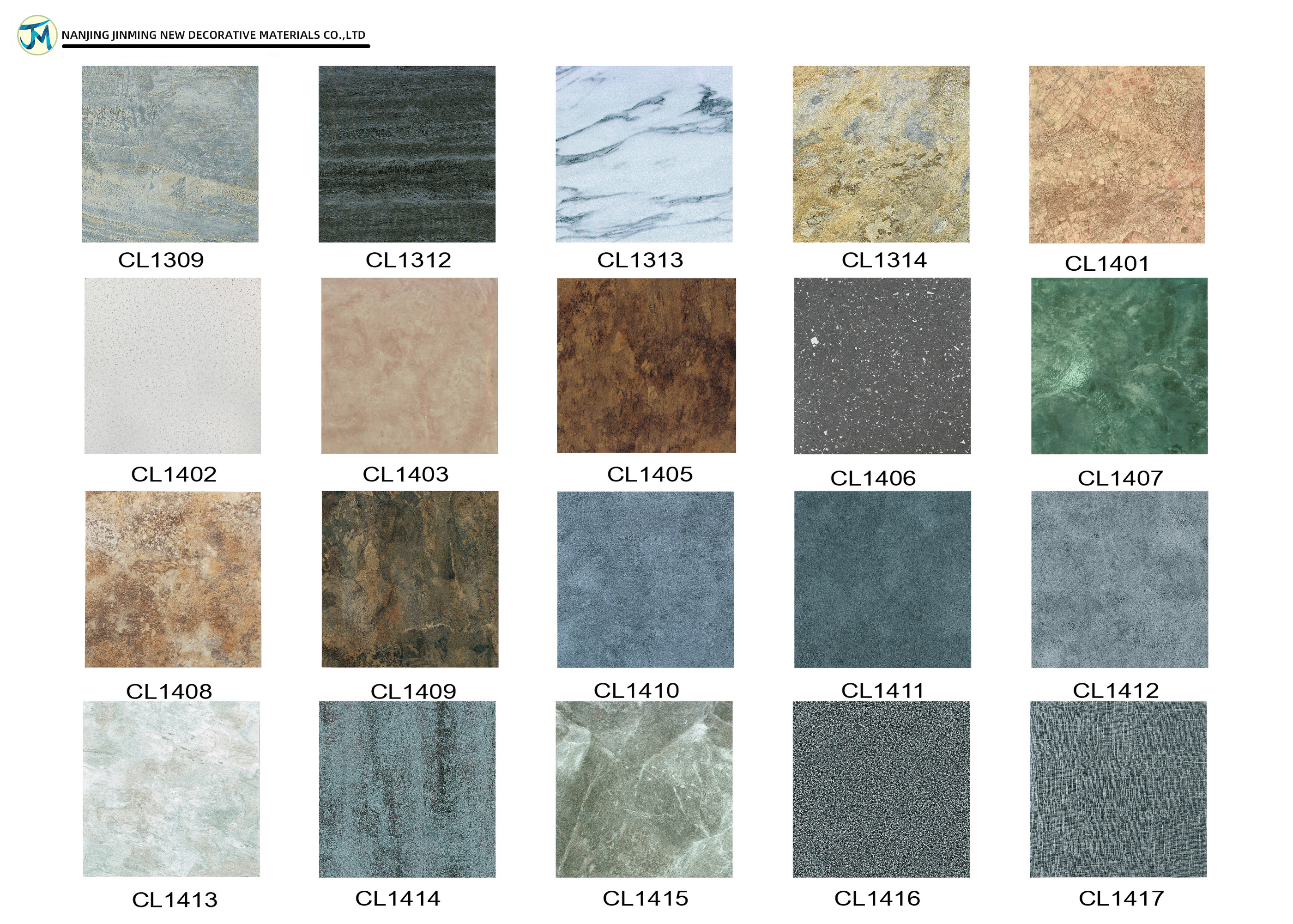 White PVC Self Adhesive Marble Stone Square Floor Tile 12 Quot X12 Quot 1.2mm