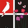 Buy cheap MDF Decorative Modern Art painting wall clocks B0826 from wholesalers
