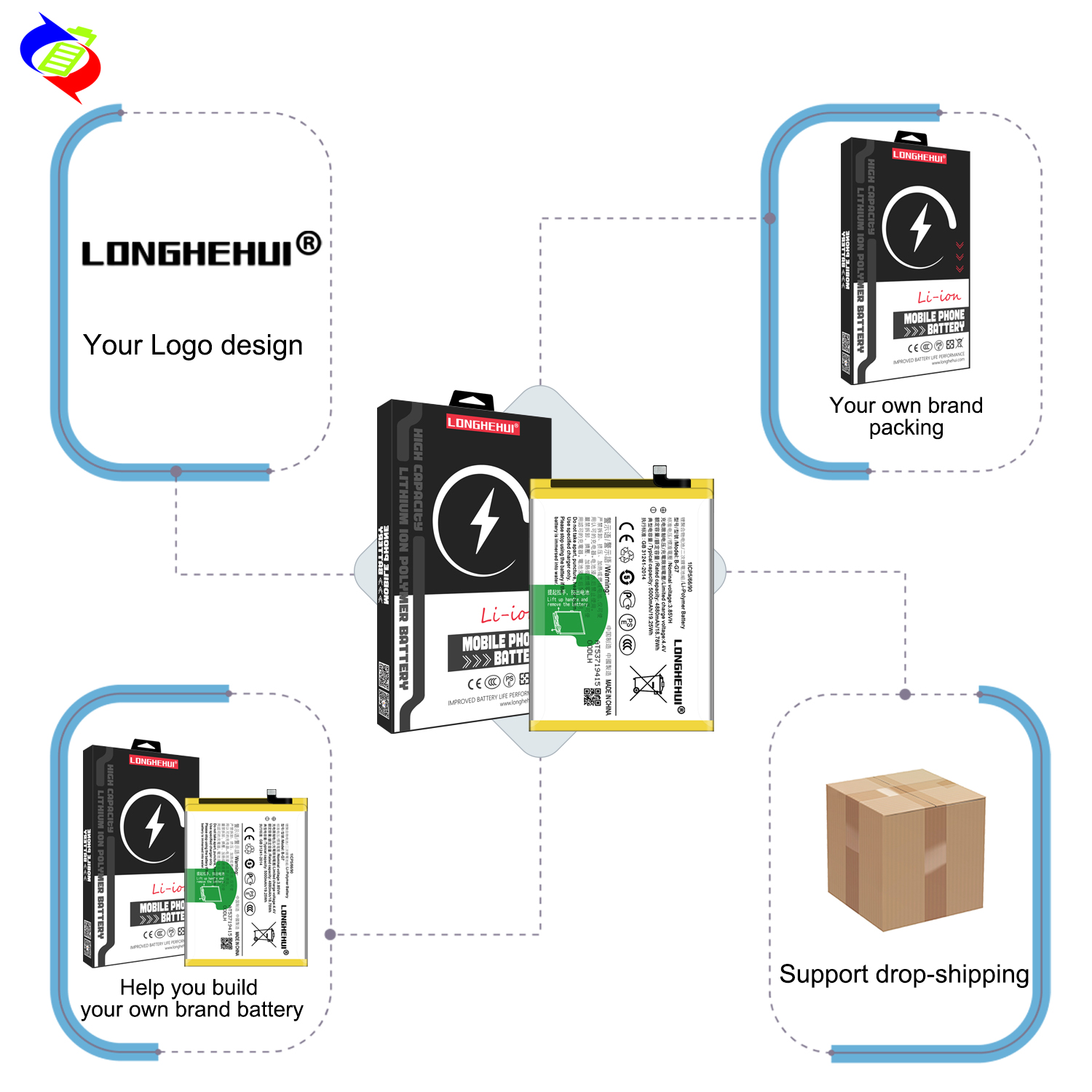 B-U0 Lithium Polymer Battery Cells for Vivo X Note Smart Phone Digital Battery Original