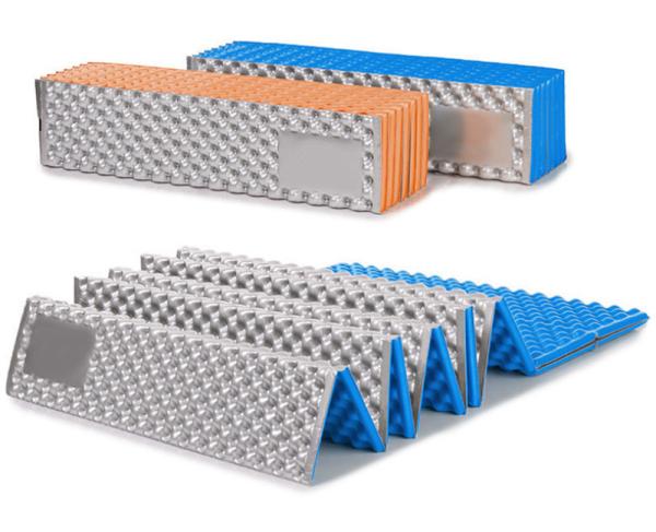 Aluminum film XPE foam Outdoor Camping folding Mat Lightweight Insulation and