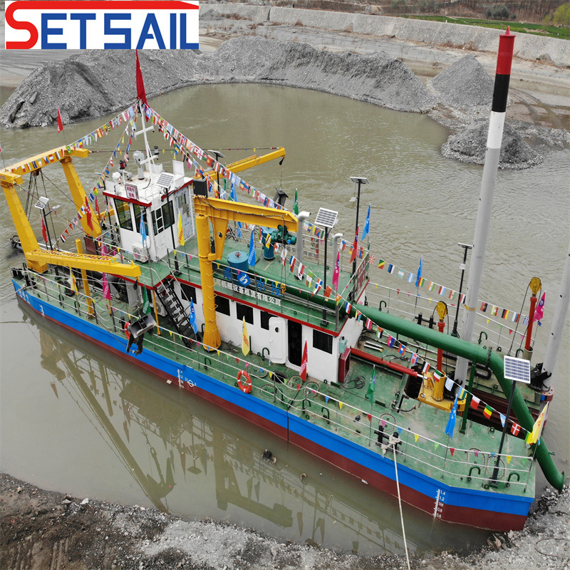 Spud Carrier Technology Mini Gold Dredge Sand Mining Equipment