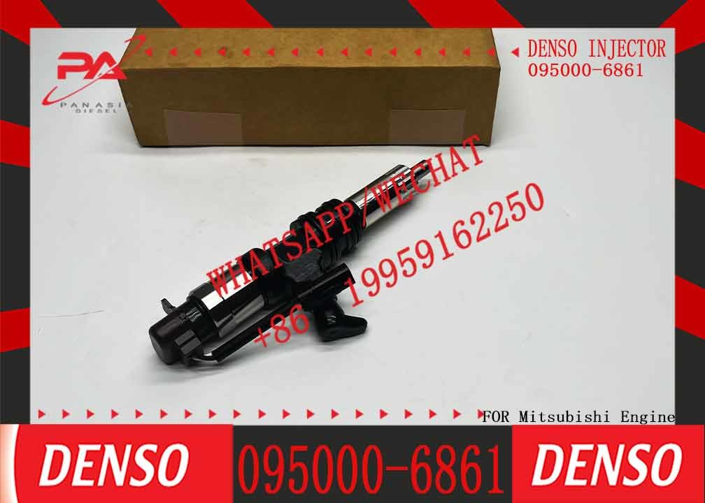 high quality diesel engine Fuel common rail injector 095000-6860 095000-6861 ME304627 ME307086 For Fuso 6M60T