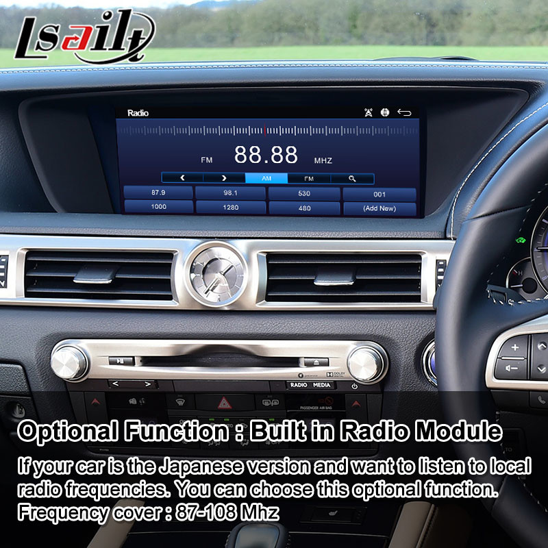 Lsailt Android Car Multimedia Interface for Lexus GS300h GS200t GS350 GS450h GSF GS L10 2016-2020