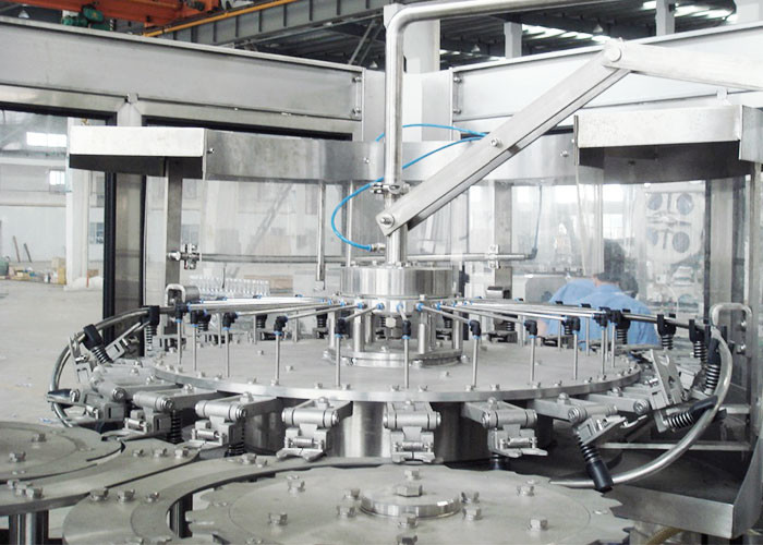 Rotary PET Bottle Rinsing Filling Capping Monoblock Packing Machine