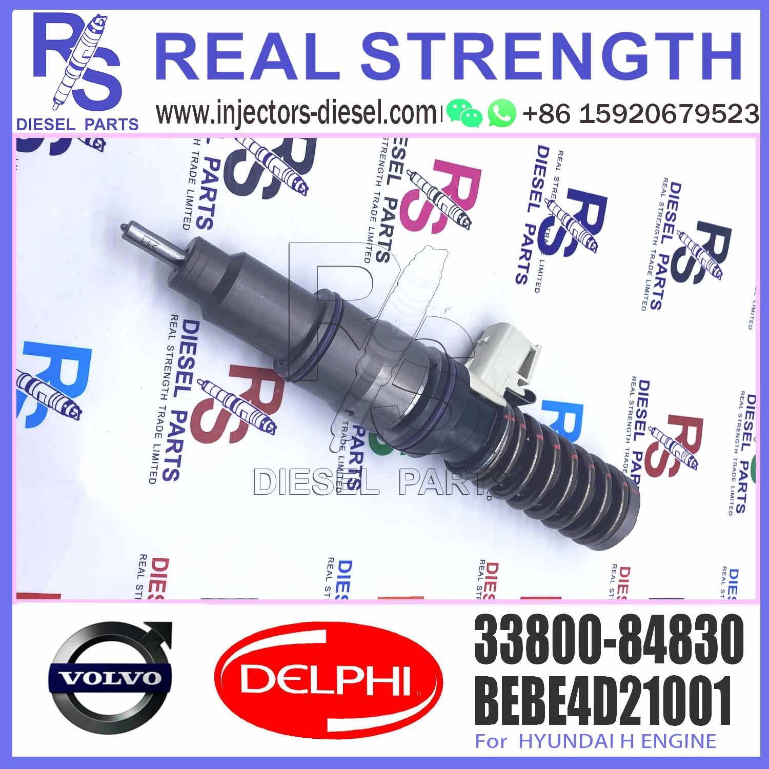 Diesel Fuel Injector E3 E3.18 33800-84830 Common rail injector 33800-84830