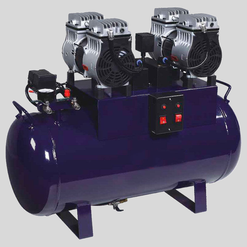 Practical Stable Dental Chair Compressor , 140L/min Air Compressor Dental Unit