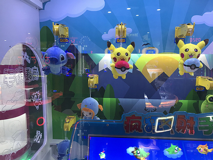 Customized Ticket Redemption Shooting Arcade Machine Coin Operated