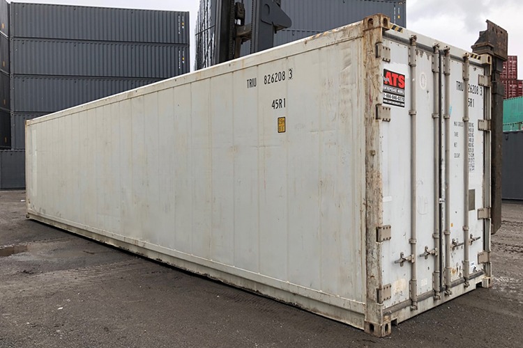 20ft Second Hand Refrigerated Freezer Minus 18 Degree Reefer Container in Dubai Door Opening 2290 x 2246 MM Age 2004-2008