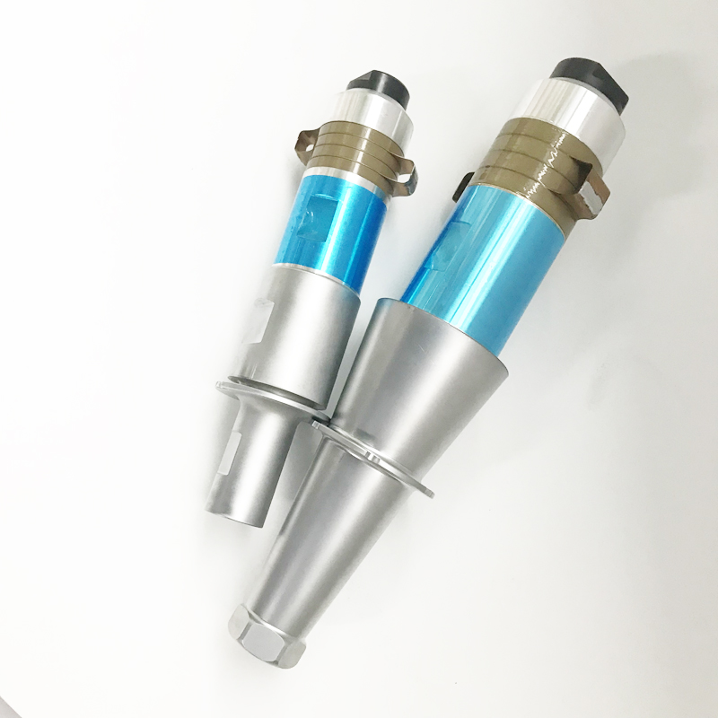 1500W/15khz/20khz Ultrasonic welding transducer with booster use in Plastic mould welding machine