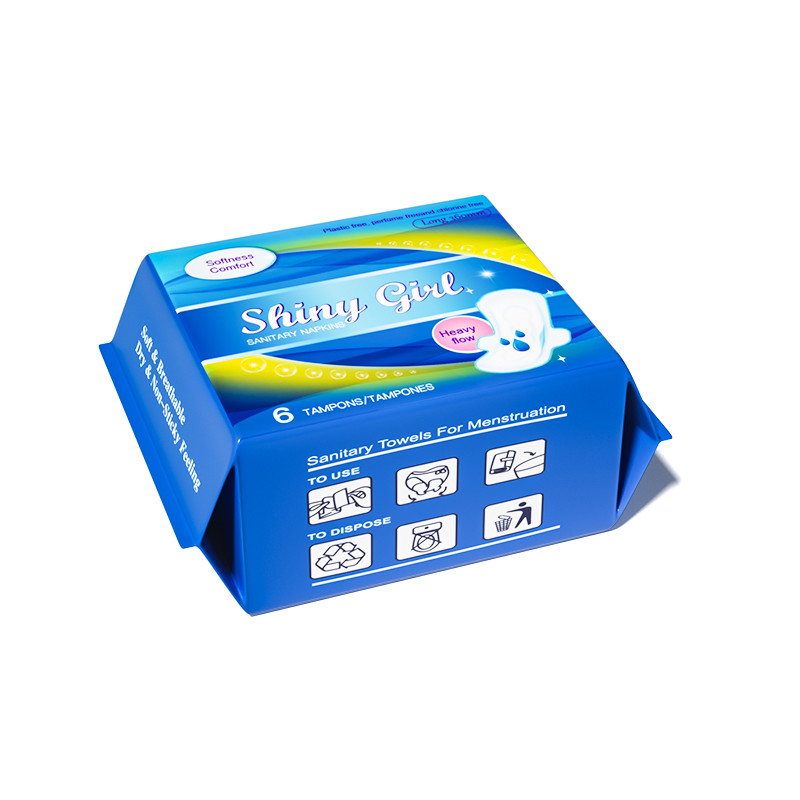 Cotton Anion Sanitary Napkin Pad For Women With Negative Ion