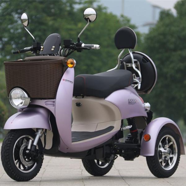 Max Speed 25-32KM/H Three Wheel Electric Tricycle For Elderly Electronic Smart