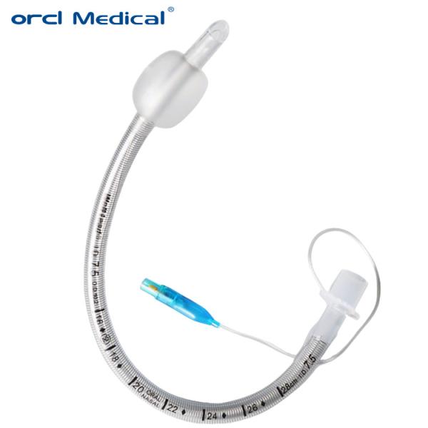 3.0mm- 9.5mm Medical Cuffed Reinforced High Volume PVC Endotracheal Tube Factory