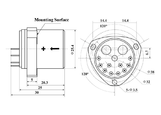 Highly Resolution Accelerometer Sensor with Wide Temperature Range and ≤50ppm Scale Factor Repeatability